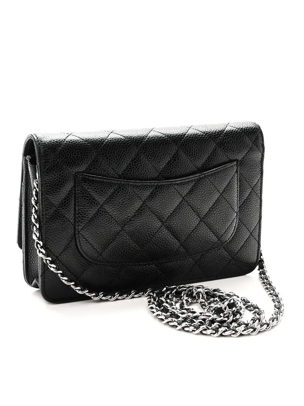 Chanel Caviar Quilted Wallet On Chain #323684C26B